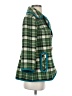 Tabitha Plaid Green Coat Size S - photo 4