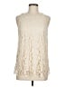 Adiva Ivory Sleeveless Blouse Size M - photo 1
