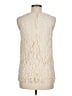 Adiva Ivory Sleeveless Blouse Size M - photo 2