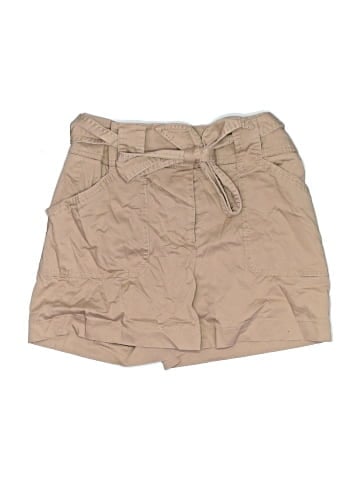 White House Black Market Khaki Shorts (view 1)