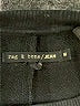 Rag & Bone/JEAN 100% Cotton Color Block Solid Black Pullover Sweater Size M - photo 7