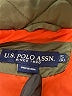 U.S. Polo Assn. 100% Polyester Argyle Green Jacket Size 8 - photo 3
