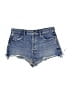 Zara Blue Denim Shorts Size 8 - photo 1