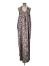 Lovestitch 100% Polyester Paisley Gray Casual Dress Size M - photo 1