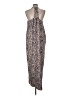 Lovestitch 100% Polyester Paisley Gray Casual Dress Size M - photo 2