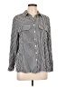 Cremieux 100% Viscose Checkered-gingham Black Long Sleeve Button-Down Shirt Size L - photo 1