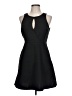 BCBGeneration Solid Black Cocktail Dress Size 10 - photo 1