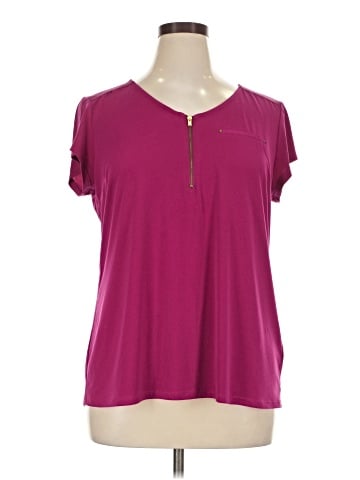 Roz & Ali Short Sleeve Top (view 1)