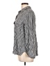 Cremieux 100% Viscose Checkered-gingham Black Long Sleeve Button-Down Shirt Size L - photo 5