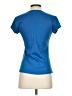 Ann Taylor Blue Short Sleeve Top Size S - photo 2