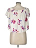 Minkpink Ivory Short Sleeve Blouse Size L - photo 2