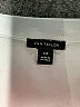 Ann Taylor 100% Polyester Silver Short Sleeve Blouse Size XL - photo 7