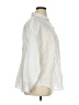 J.Jill Solid Ivory Long Sleeve Button-Down Shirt Size XL - photo 4