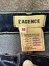 L'Agence Solid Blue Jeans Size 30 waist - photo 7