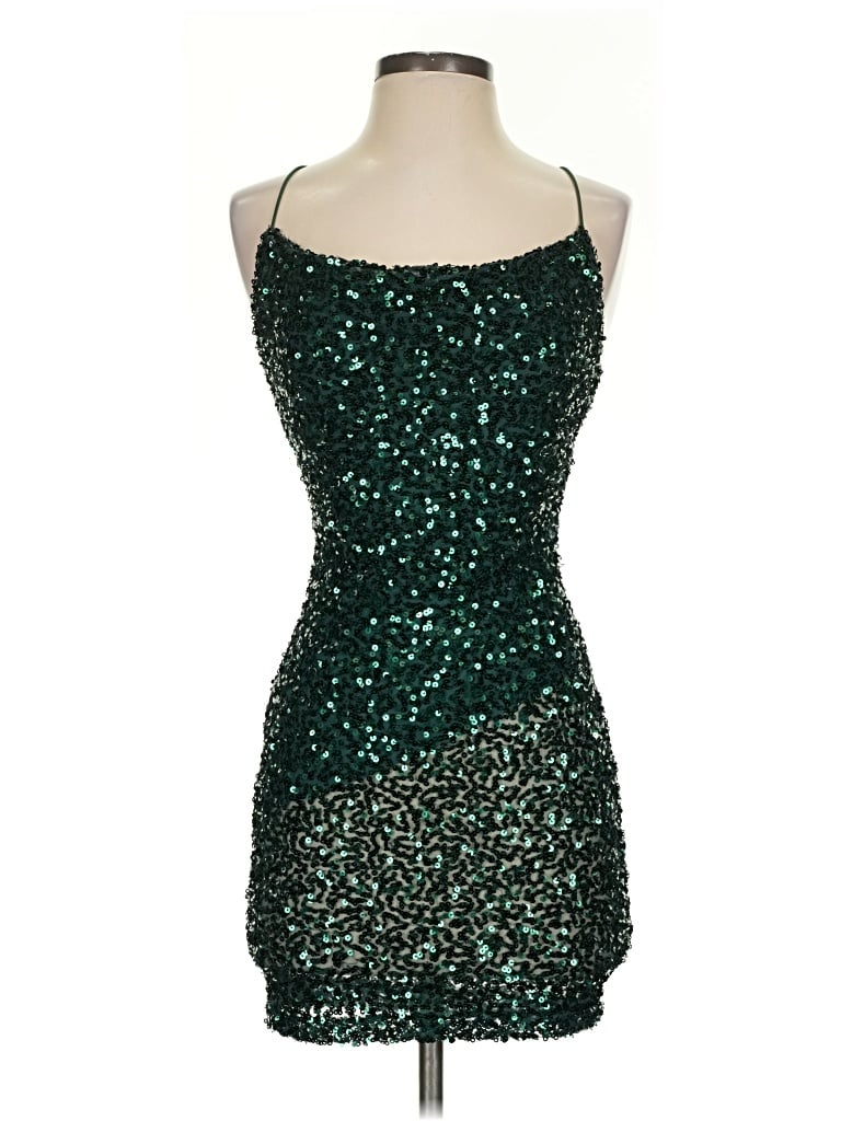Pre-owned B Darlin Cocktail Dress In Green