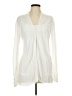 Cyrus 100% Viscose Ivory Cardigan Size L - photo 1