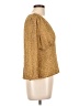 Jkara 100% Polyester Gold 3/4 Sleeve Top Size L - photo 4