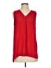 Pleione Red Sleeveless Blouse Size S - photo 1