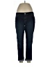 The Limited Solid Blue Jeans Size 12 - photo 1