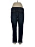 The Limited Solid Blue Jeans Size 12 - photo 2