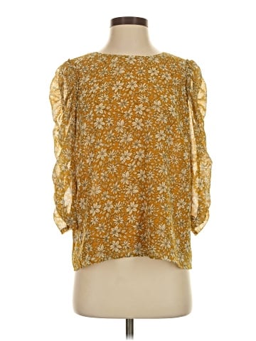 1.State 3/4 Sleeve Blouse (view 1)