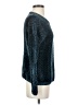 Orvis 100% Polyester Chevron-herringbone Teal Pullover Sweater Size S - photo 4