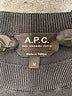 A.P.C. 100% Cotton Black Pullover Sweater Size M - photo 7