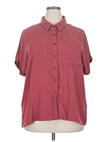 Shein Curve Short Sleeve Blouse (view 1)
