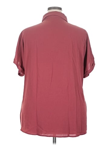 Shein Curve Short Sleeve Blouse (view 2)