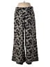 Max Studio Print Black Casual Pants Size M - photo 1