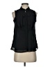 Nic + Zoe 100% Polyester Black Sleeveless Blouse Size XS - photo 1