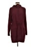 J.Jill 100% Polyester Burgundy Raincoat Size S - photo 1