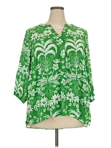 T Tahari 3/4 Sleeve Blouse (view 1)