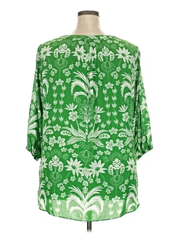 T Tahari 3/4 Sleeve Blouse (view 2)