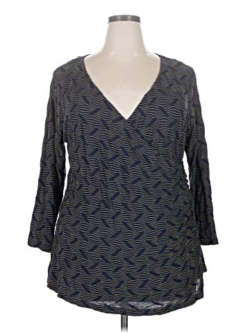 Investments 3/4 Sleeve Blouse (view 1)