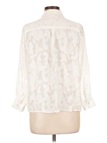 En Creme Long Sleeve Blouse (view 2)