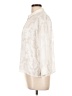 En Creme 100% Viscose Ivory Long Sleeve Blouse Size L - photo 5