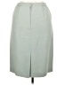 Kasper 100% Polyester Solid Green Formal Skirt Size 14 - photo 2