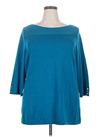 Karen Scott Pullover Sweater (view 1)