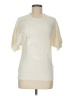 Maggie 100% Acrylic Ivory Pullover Sweater Size M - photo 1