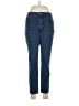 MICHAEL Michael Kors Chevron-herringbone Blue Jeans Size 6 - photo 1