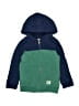 OshKosh B'gosh Color Block Blue Zip Up Hoodie Size 5 - photo 1