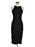 Planet Gold Solid Black Cocktail Dress Size M - photo 1