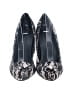 Ann Taylor Animal Print Gray Heels Size 5 1/2 - photo 2