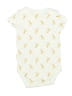 Rabbit Bear 100% Cotton Ivory Short Sleeve Onesie Size 0-3 mo - photo 2