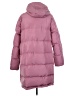 Lands' End 100% Polyester Pink Coat Size S - photo 2
