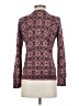 Talbots Paisley Purple Cardigan Size S - photo 2