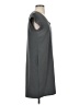 Eddie Bauer Solid Gray Casual Dress Size S - photo 4