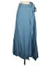 Chaps Blue Casual Skirt Size S - photo 1
