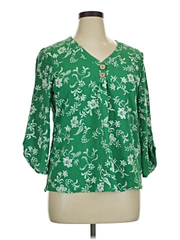 Cure 3/4 Sleeve Blouse (view 1)